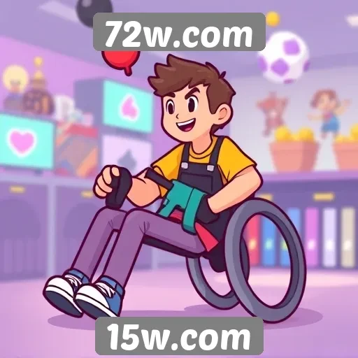 Acessibilidade em 72w.com melhora inclusão em jogos