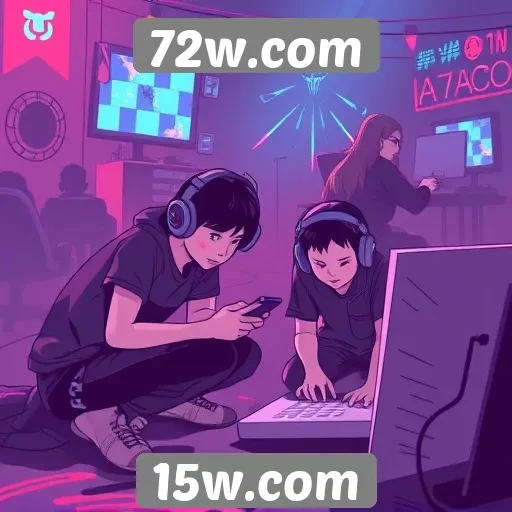 Impacto da comunidade gamer no 72w.com