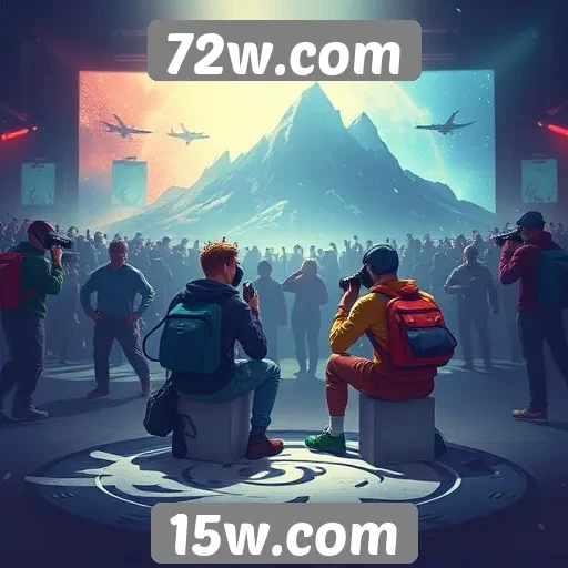 O crescimento da comunidade de jogadores em 72w.com